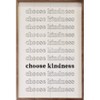 Kendrick Home Choose Kindness Wall Art White - 3 of 4