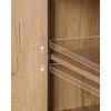 ORRD Mid-Century Storage Cabinet with 3 Drawers & Rattan Doors, Adjustable Shelf Cabinet for Living Room, Dining Room, Easy Assembly - 4 of 4