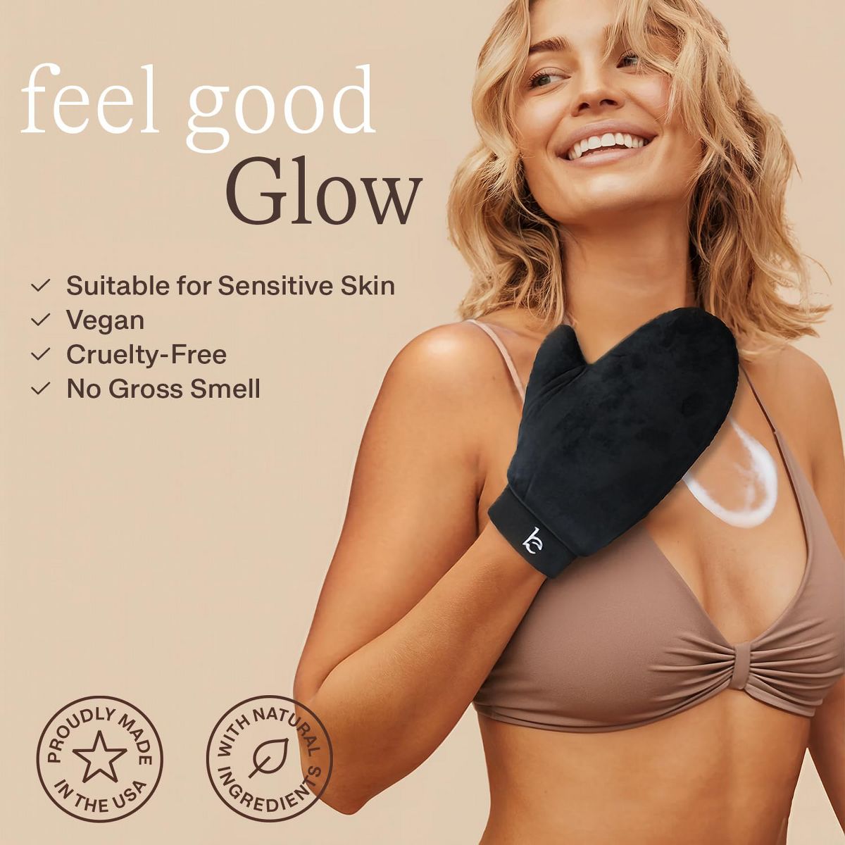 Beauty by Earth Self Tanner Mousse and Application Kit Bundle - thumbnail 4
