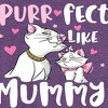 Girls' - Disney - The Aristocats Purrfect Like Mommy Fitted Short Sleeve Graphic T-Shirt - 2 of 4