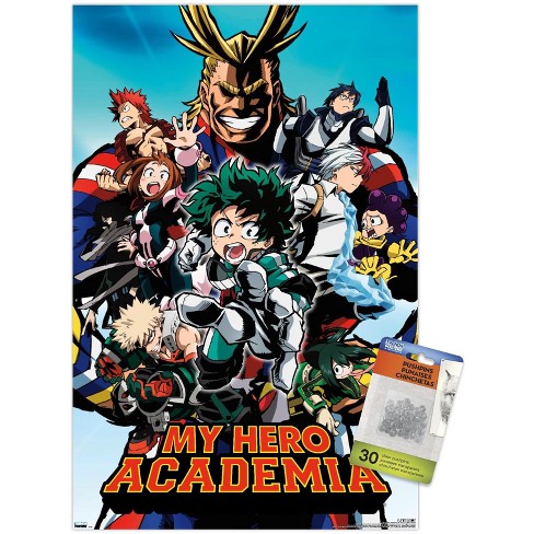 Trends International My Hero Academia: Season 6 - Key Art Poster