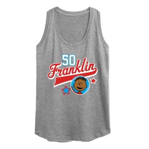 Women's - Peanuts - Franklin Athletic 50 Graphic Racerback Tank - 1 of 4