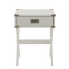 Homy Casa Accent Side Table with Storage Drawer, Synthetic Wood - 4 of 4