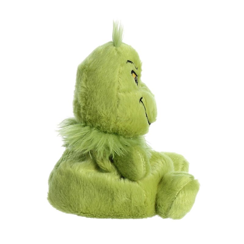 Aurora Dr. Seuss 5" Grinch Palm Pal Green Stuffed Doll, 3 of 7