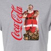Women's - Coca-Cola - Vintage Santa With Presents Cropped Graphic T-Shirt - 2 of 4