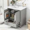 Bella Depot 30'' Bathroom Vanity with Sink Combo Bathroom Cabinet with Doors and Drawer - 2 of 4