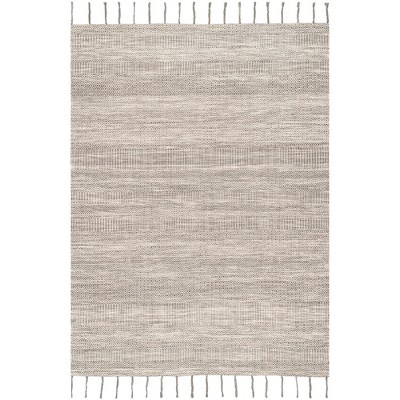 Nuloom Diem Geometric Cotton Tassel Area Rug, 4' x 6', Beige