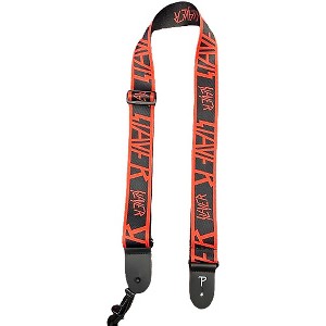 Perri's Slayer Polyester Guitar Strap Red 2 in. - 1 of 1