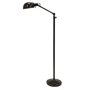 Adjustable Pharmacy Floor Lamp Bronze (Lamp Only) - Decor Therapy