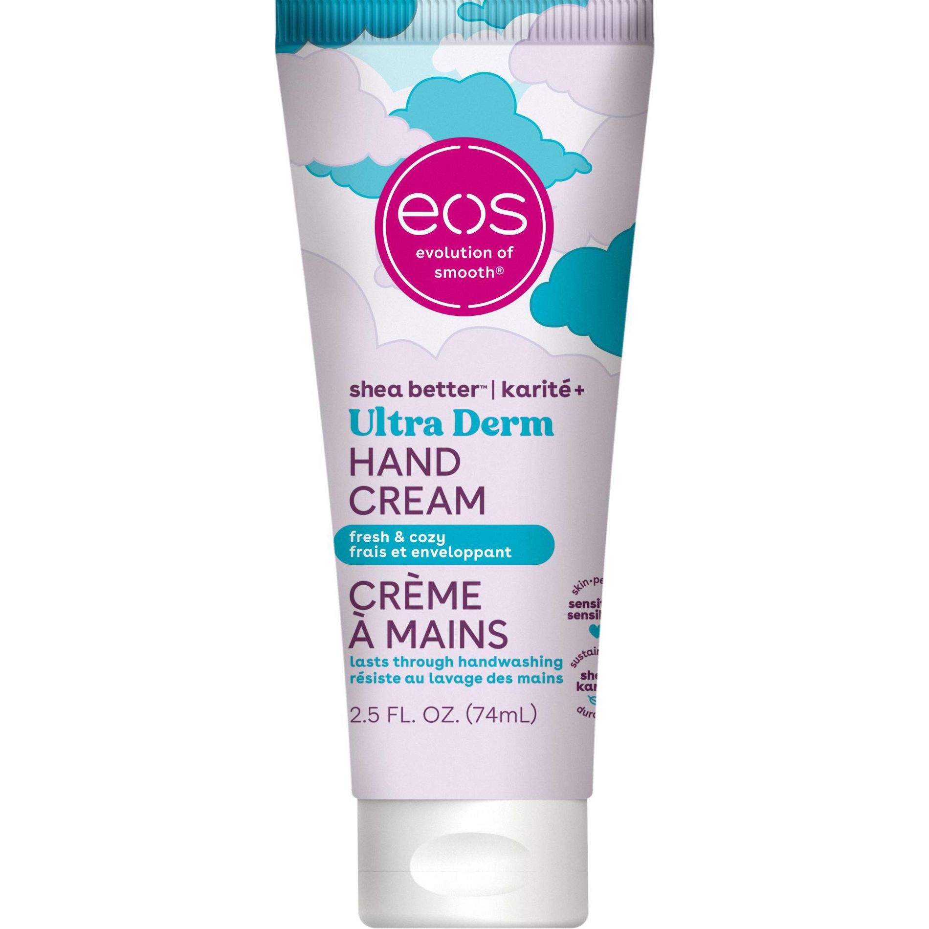 eos Shea Better Ultra Derm Hand Cream - Fresh & Cozy - 2.5oz