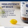 Metagenics Vitamin D3 + K, 5,000 IU, MK-7 (K2), Immune, Bone & Heart Health Support, Non-GMO, Gluten-Free, 60 Softgels - 4 of 4