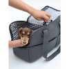 BABYYER Pet Carrier Bag,Cat Carrier Airline Approved,Style Kitten/Puppy Transport Carrier Handbag,with Breathable Mesh & Shoulder Strap - 2 of 4