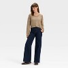 Women's Open Stitch V-Neck Pullover Sweater - Universal Thread™ - 3 of 3