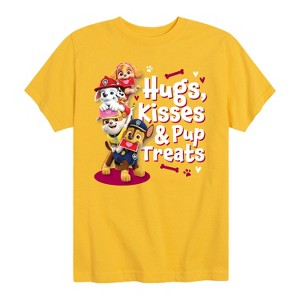 Boys' - Paw Patrol - Hugs Kisses Pup Treats Short Sleeve Graphic T-Shirt - 1 of 4