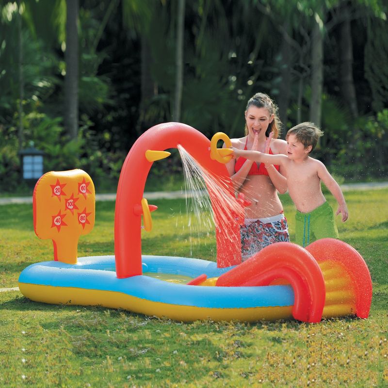 Pool Central 7.25' Inflatable Children's Interactive Water Play Center, 2 of 6