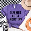 Simply Sage Market Women's Teaching Little Monsters Short Sleeve Graphic Tee - 2 of 2