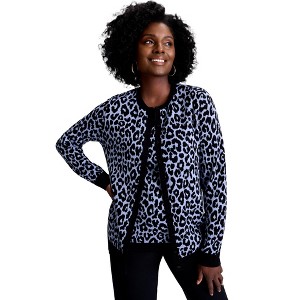 Jessica London Fine Gauge Cardigan - 1 of 4