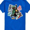 Boys' - Star Wars - Boba Fett Stickers Short Sleeve Graphic T-Shirt - 2 of 4