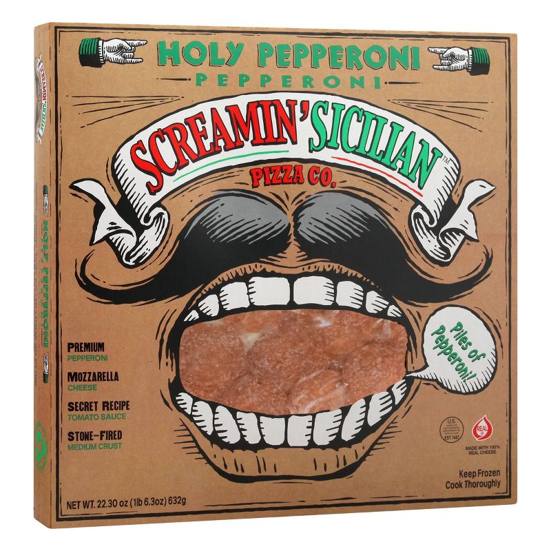 Screamin&#39; Sicilian Holy Pepperoni Frozen Pizza - 22.30oz, 3 of 6