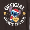 Men's - Lilo and Stitch - Christmas Official Cookie Tester Short Sleeve Graphic T-Shirt - 2 of 4
