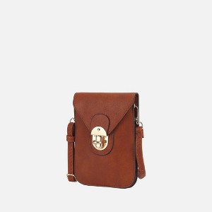 MKF Collection Kianna Medium Phone Crossbody Women's Vegan Leather Handbag by Mia K - 1 of 4