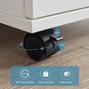 Drawer Vertical Filing Cabinet Rolling Wood Mobile File Cabinets Under Desk for Home Office with Casters - 2 of 4