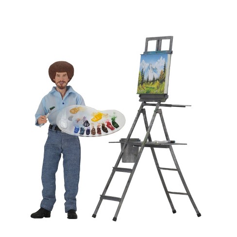 Bob Ross 8 Clothed Action Figure