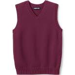 Lands' End School Uniform Kids Cotton Modal Sweater Vest
