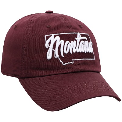  NCAA Montana Grizzlies Women's State Washed  Cotton Hat 