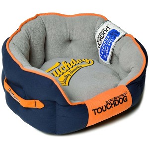 Touchdog Castle-Bark Original Premium Designer Rounded Dog Bed - 1 of 2