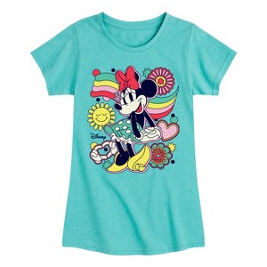 Girls' - Disney - Mickey & Friends Fitted Short Sleeve Graphic T-Shirt - 1 of 4