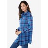Woman Within Women's Plus Size Perfect Long Sleeve Shirt - 4 of 4