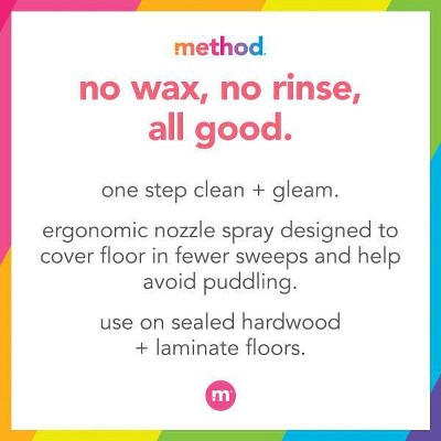 Method Almond Scent Squirt + Mop Wood Floor Cleaner - 25 fl oz