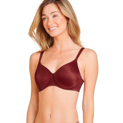 Smart & Sexy Women's Plus Size Retro Lace & Mesh Unlined Underwire Bra No  No Red 36C
