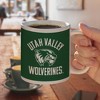 Utah Valley University Wolverines Logo Ceramic Coffee Mug Novelty Gift Mugs for Coffee Tea and Hot Drinks 11oz White - 4 of 4