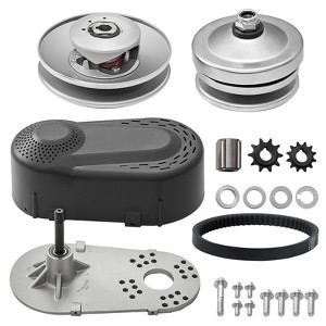 VEVOR Drive Clutch, 2-8HP Engine, 2000 RPM High-Strength Drive Clutch with Asymmetric Designed Wheels & Robust Rubber Belt, Sturdy & Durable Clutch - 1 of 4