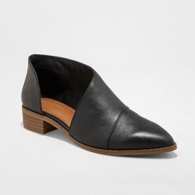womens leather booties wide width