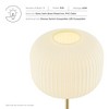 Modway Reprise Glass Sphere Glass and Metal Floor Lamp - Opaque Glass Shade, Bulb: 1 E26 60W Max (Not Included) - 3 of 4