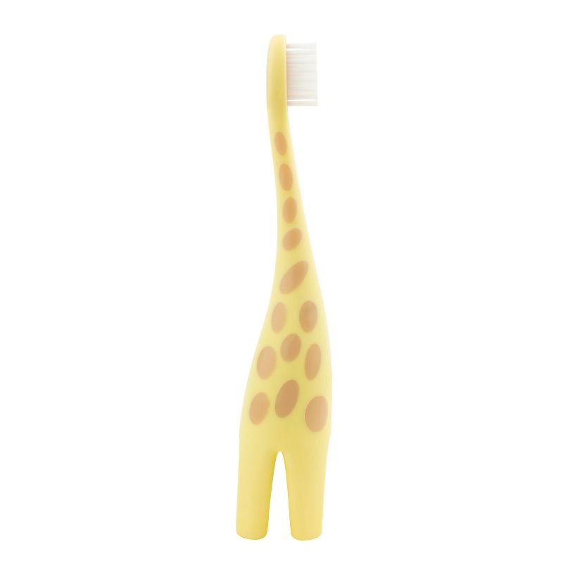 Dr. Brown&#39;s Infant-to-Toddler Training Toothbrush &#38; Fluoride-Free Baby Toothpaste Strawberry Flavor - 0-3 years - Giraffe, 6 of 12