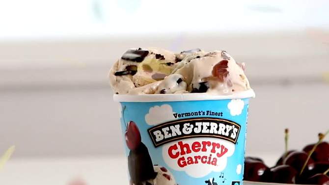 Ben & Jerry's Cherry Garcia Ice Cream - 16oz, 2 of 8, play video