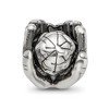 Black Bow Jewelry Sterling Silver World in Hands Bead Charm - 3 of 4