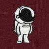 Dalix Astronaut Embroidered Fleece Jogger Cuff Sweatpant Sweats Soft Warm Cute Womens - 2 of 4