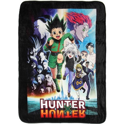 Hunter X Hunter Anime Poster Soft Plush Fleece Throw Blanket 45