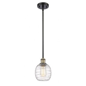 Belfast - 1 Light Mini Pendant In Industrial Style-9 Inches Tall and 6 Inches Wide - 1 of 1