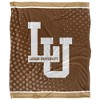Lehigh University Logo Dots Silky Touch Blanket White 50x60 - 2 of 4