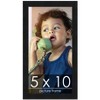 PosterPalooza | Panoramic Classic Modern Black Frame - UV Acrylic, Foam Board Backing, Hanging Hardware - 2 of 4