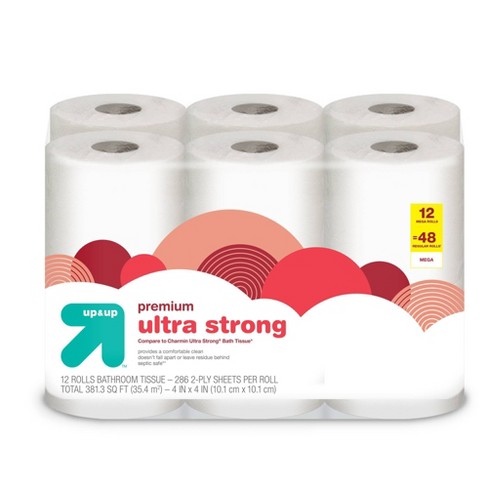 Premium Ultra Strong Toilet Paper - Up & Up™ : Target