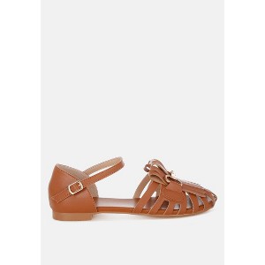 Ramita Horsebit Fringe Flat Sandals Women - 1 of 4