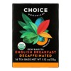Choice Organic Teas English Breakfast Decaffeinated Black Tea - Case of 6 boxes/16 ct - 2 of 4