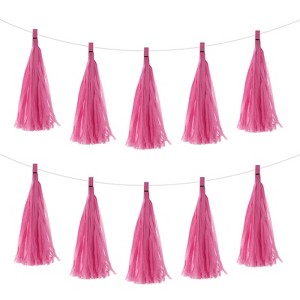 Unique Bargains Garland DIY Decoration Tassel Garland Banner 30 Pcs - 1 of 4